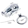 FUKR Cage de chasteté en métal Cobra Steel 10 x 3.7cm
